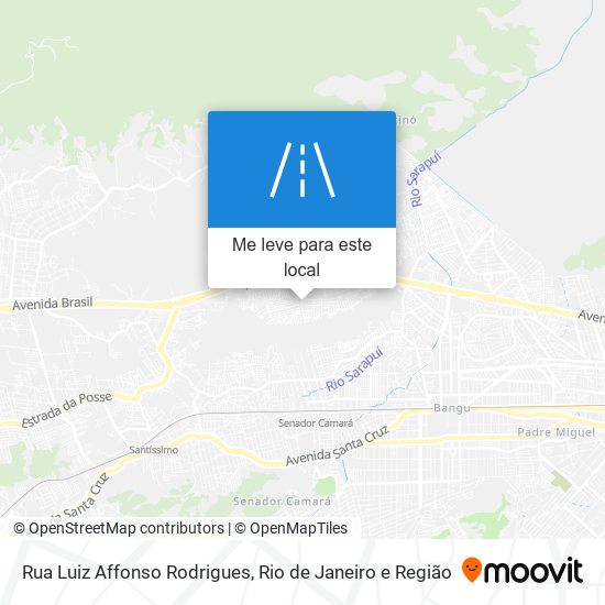 Rua Luiz Affonso Rodrigues mapa