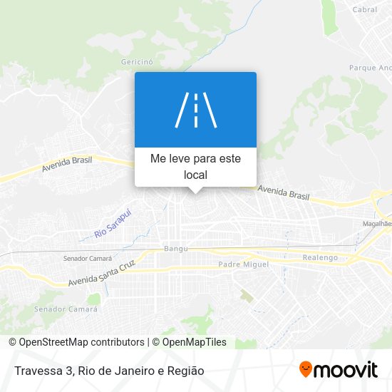 Travessa 3 mapa