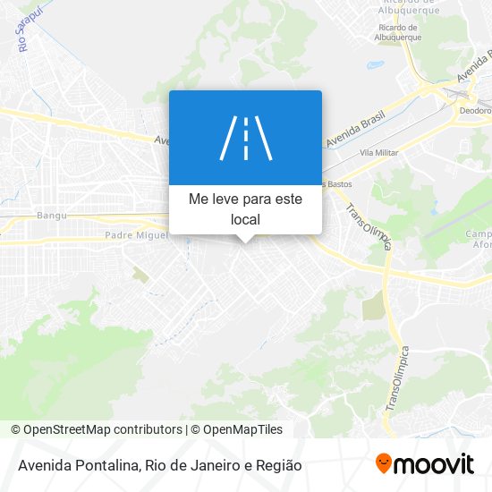 Avenida Pontalina mapa