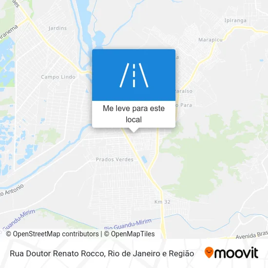 Rua Doutor Renato Rocco mapa