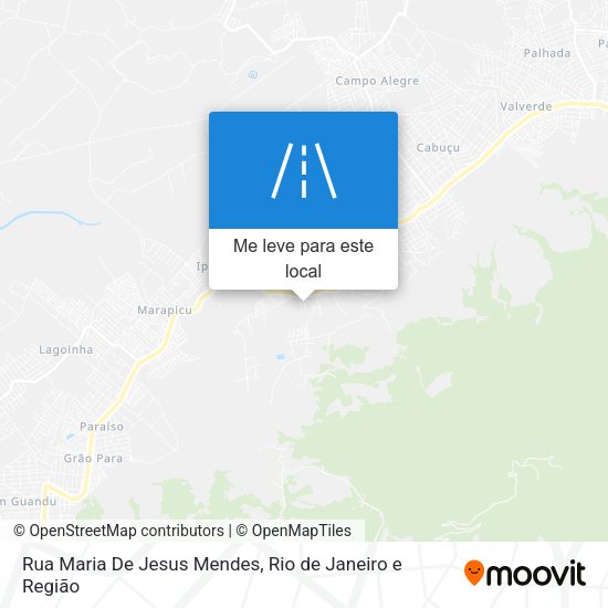 Rua Maria De Jesus Mendes mapa