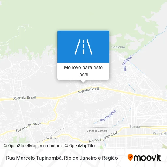 Rua Marcelo Tupinambá mapa