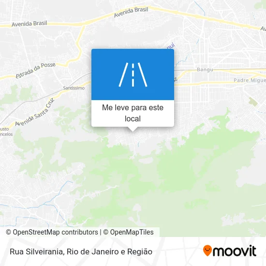 Rua Silveirania mapa