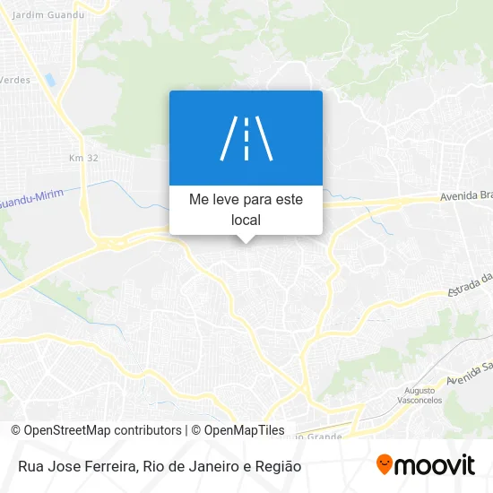 Rua Jose Ferreira mapa