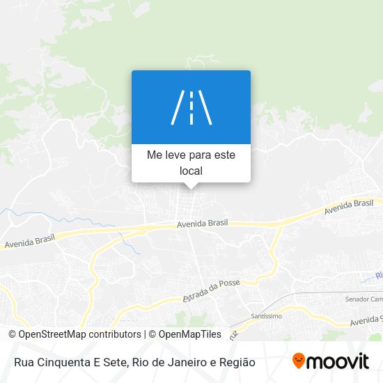 Rua Cinquenta E Sete mapa