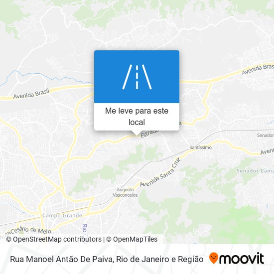 Rua Manoel Antão De Paiva mapa