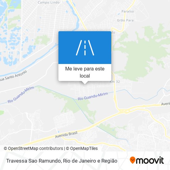 Travessa Sao Ramundo mapa