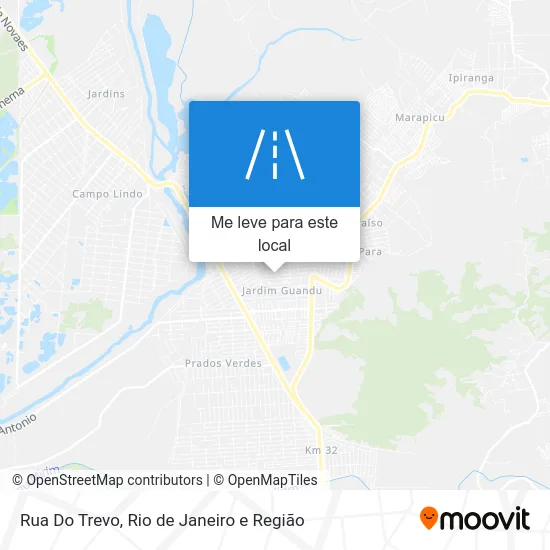Rua Do Trevo mapa