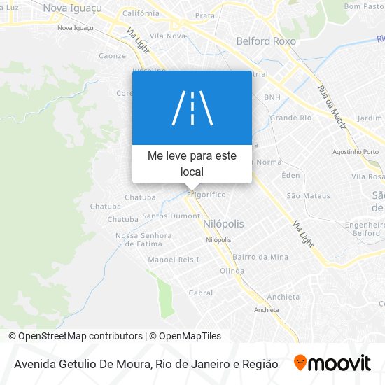 Avenida Getulio De Moura mapa