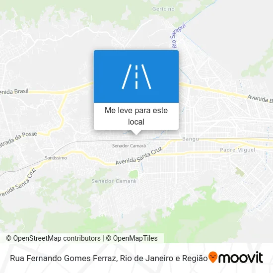 Rua Fernando Gomes Ferraz mapa