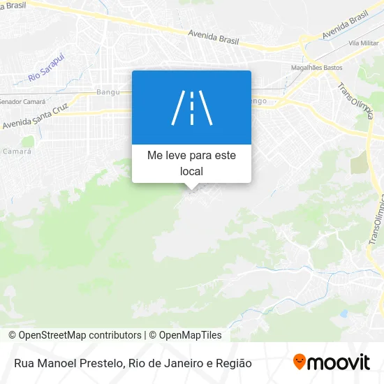 Rua Manoel Prestelo mapa