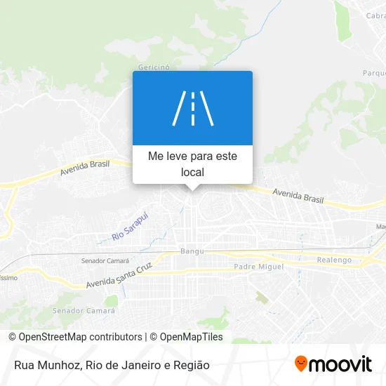 Rua Munhoz mapa