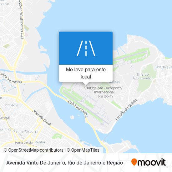 Avenida Vinte De Janeiro mapa