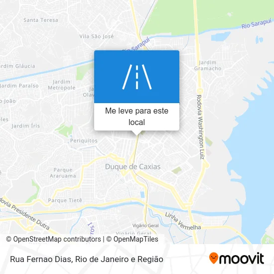 Rua Fernao Dias mapa