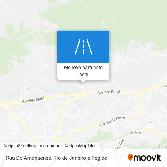 Rua Do Amapaense mapa