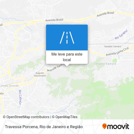 Travessa Porcena mapa