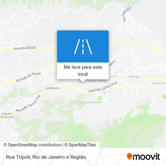 Rua Trípoli mapa
