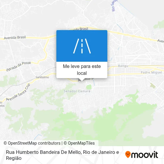 Rua Humberto Bandeira De Mello mapa