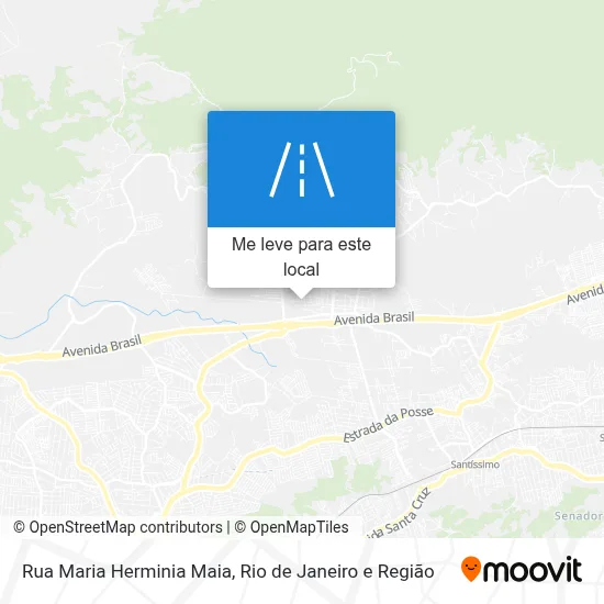 Rua Maria Herminia Maia mapa