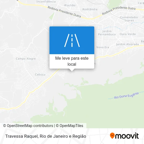 Travessa Raquel mapa
