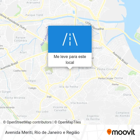 Avenida Meriti mapa