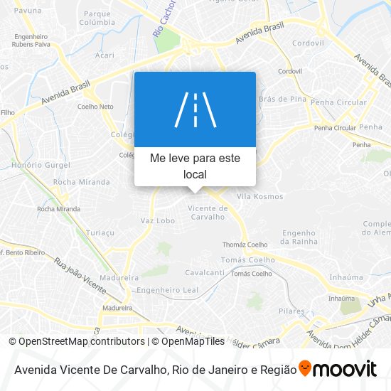 Avenida Vicente De Carvalho mapa