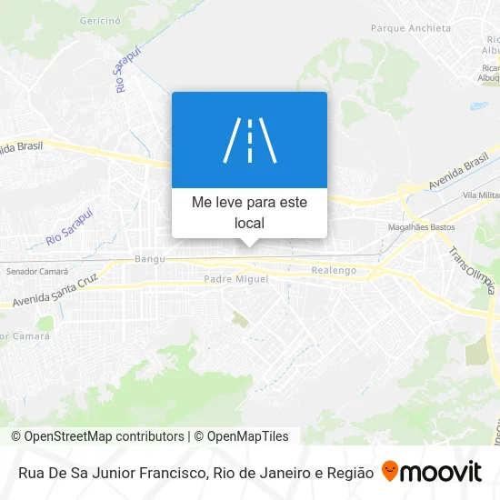 Rua De Sa Junior Francisco mapa