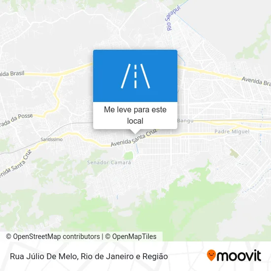 Rua Júlio De Melo mapa