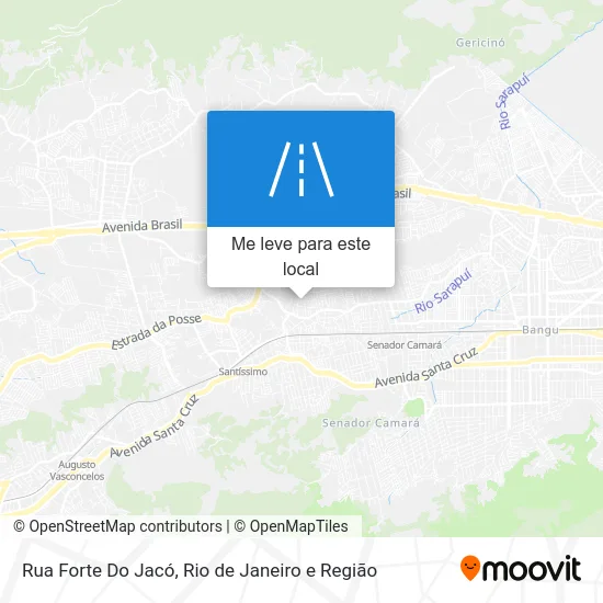 Rua Forte Do Jacó mapa