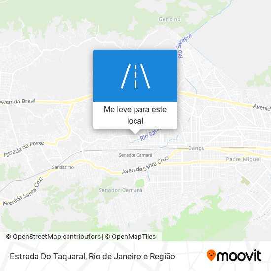 Estrada Do Taquaral mapa
