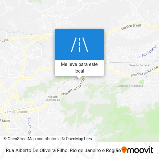 Rua Alberto De Oliveira Filho mapa