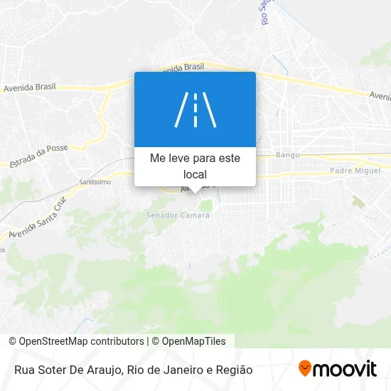 Rua Soter De Araujo mapa