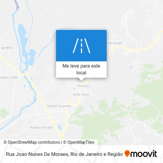 Rua Joao Nunes De Moraes mapa