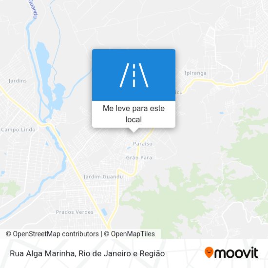 Rua Alga Marinha mapa