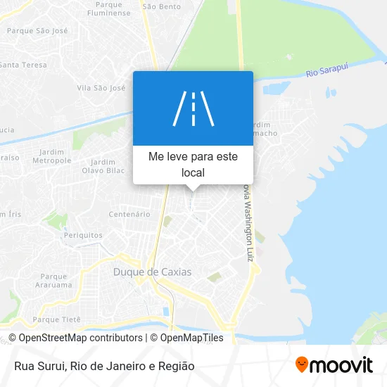 Rua Surui mapa