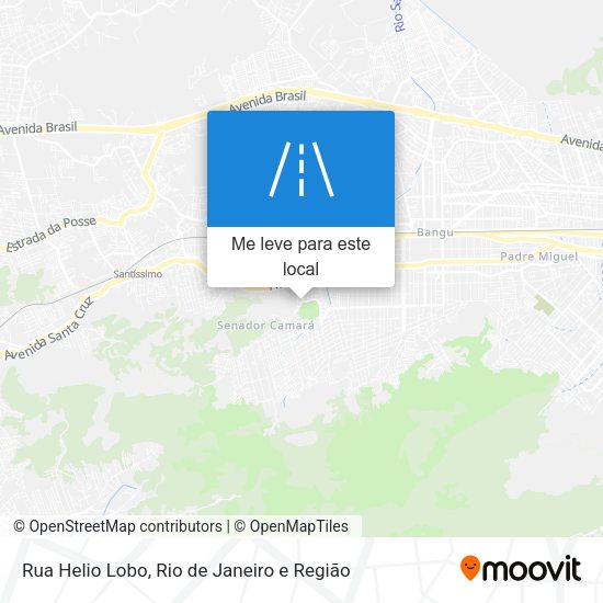 Rua Helio Lobo mapa