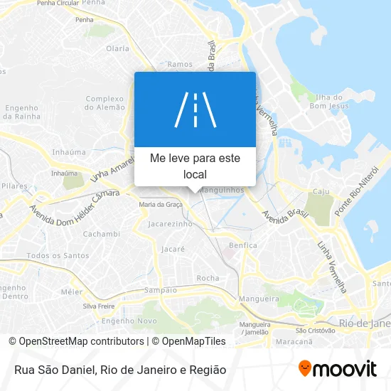 Rua Sāo Daniel mapa