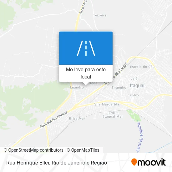 Rua Henrique Eller mapa