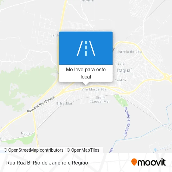 Rua Rua B mapa
