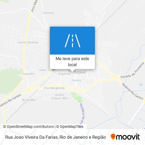 Rua Joao Viveira Da Farias mapa