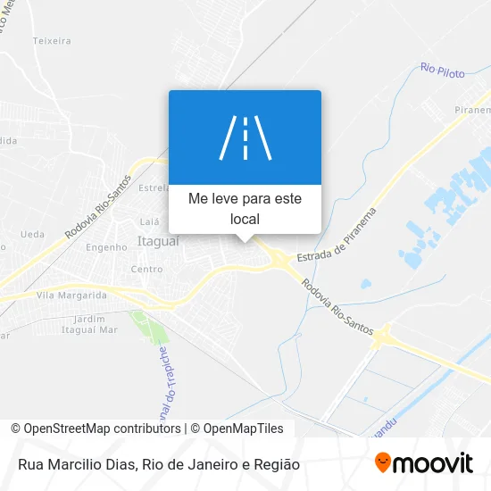 Rua Marcilio Dias mapa