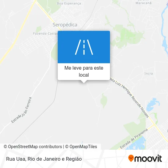Rua Uaa mapa