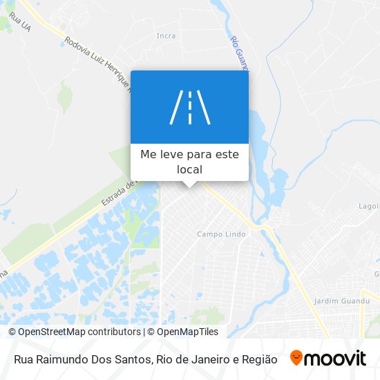 Rua Raimundo Dos Santos mapa