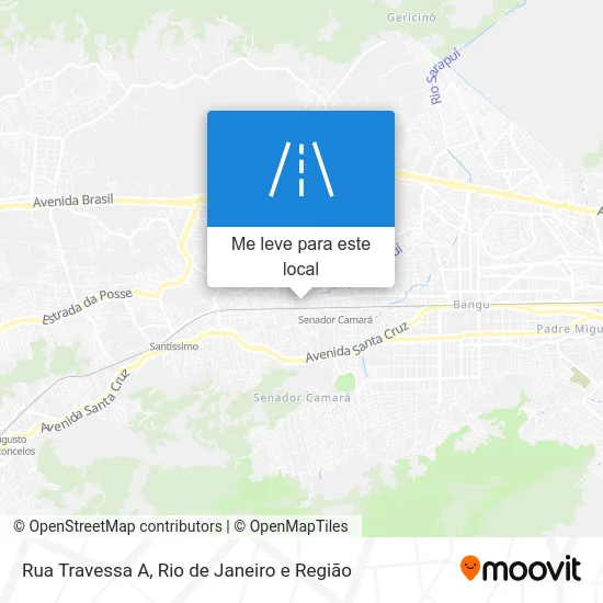 Rua Travessa A mapa