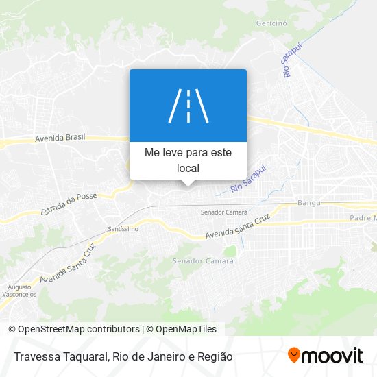 Travessa Taquaral mapa