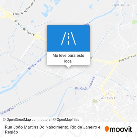 Rua João Martins Do Nascimento mapa