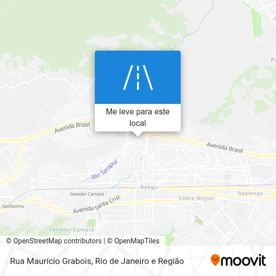 Rua Maurício Grabois mapa