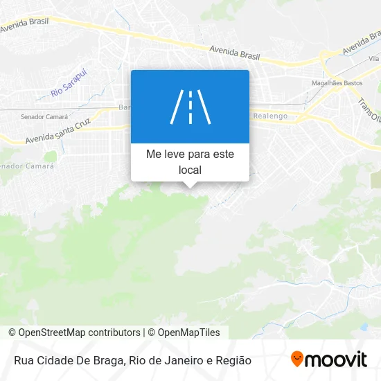 Rua Cidade De Braga mapa