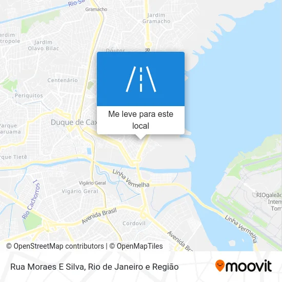 Rua Moraes E Silva mapa