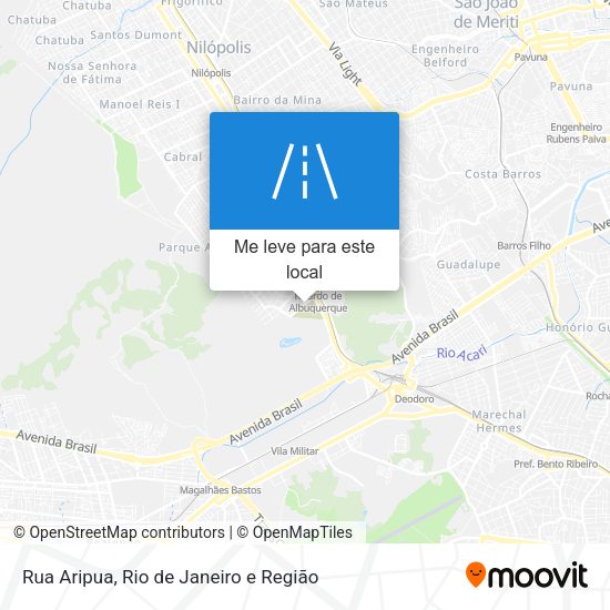 Rua Aripua mapa